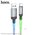  Дата-кабель HOCO U112 Shine charging,Type-C (серый) 