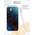 Силиконовый чехол Mcover для iPhone 12 (Айфон 12 ), Бронзовый узор 