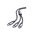  Кабель UGREEN US561 (35087) Type-C 2.0 Male To Type-C 2.0 Male 2-in-1 Charging Data Cable 1.5m Black 