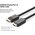  Кабель UGREEN DP101 (10204) DP Male to HDMI Male Cable 5m Black 