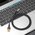  USB кабель Deppa 72501 Crystal USB-Lightning Black (1м) 