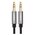  Кабель UGREEN AV119 10737 3.5mm Male to 3.5mm Male Cable 5m Black 
