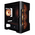  Корпус 1STPLAYER Trilobite T3 ARGB Black (T3-BK-4F7) / mATX / 4x120mm ARGB fans 