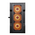  Корпус 1STPLAYER Trilobite T3 ARGB Black (T3-BK-4F7) / mATX / 4x120mm ARGB fans 