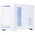  Корпус 1STPLAYER Uview UV6 ARGB White (UV6-WH-2FC7R-W-1FC7-W) / mATX / 3x120mm ARGB fans 