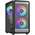  Корпус XASTRA A303M 3FRGB Black (A303M-2FC14F-1FC12F) mATX/Mesh/ tempered glass / 2x140mm + 1x120mm FRGB fans 