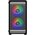 Корпус XASTRA A303M 3FRGB Black (A303M-2FC14F-1FC12F) mATX/Mesh/ tempered glass / 2x140mm + 1x120mm FRGB fans 