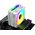  Кулер Bloody BD-AC205-ARGB1 ARGB (BD-AC205-ARGB1-WH) Soc-AM5/AM4/1200/1700/1851 белый 4-pin 14-26dB Al+Cu LCD 205W 513gr Ret 