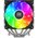  Кулер PentaWave Z06D LE SRB ARGB LGA115X/1200/1700/1851/AM4/AM5 (TDP 275W, 2*120mm PWM Fan, 6 тепловых трубок 6мм, медное основание) 