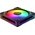  Вентилятор Bloody BD-CF120ARGB5 LCD ARGB (BD-CF120ARGB5-BK) 120х120x25 черный 4-pin 26дБ (упак. 1шт) Ret 