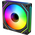  Вентилятор Bloody BD-CF120ARGB5 LCD ARGB (BD-CF120ARGB5-BK) 120х120x25 черный 4-pin 26дБ (упак. 1шт) Ret 