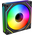  Вентилятор Bloody BD-CF120ARGB5 LCD ARGB (BD-CF120ARGB5-BK) 120х120x25 черный 4-pin 26дБ (упак. 1шт) Ret 