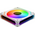  Вентилятор Bloody BD-CF120ARGB5 LCD ARGB (BD-CF120ARGB5-WH) 120х120x25 белый 4-pin 26дБ (упак. 1шт) Ret 