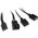  Кулер HSPD Orbis F1 ARGB (ORBF1-120BK-ARGB) 120mm fan black for M310/M510 series 