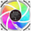  Вентилятор Bloody BD-CF120ARGB1 ARGB (BD-CF120ARGB1-WH) 120х120x25 белый 4-pin 26дБ (упак. 1шт) Ret 