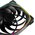  Вентилятор Geometric Future Squama 2503RB-14 Reverse Black (1F2503R114000) / 140mm, PWM, 2100 RPM, 71.80 CFM, 34.0 dBA, 5V ARGB 