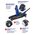  Домкрат подкатной FORSAGE F-TH32505 