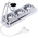  СВО JONSBO TH-360 White LGA 1700/1200/115X/AM5/AM4 (TDP 300W, ARGB Fan and Pump, PWM, Triple Fan 120mm, белый) Ret 