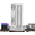  Кулер Bloody BD-AC220-ARGB1 ARGB (BD-AC220-ARGB1-WH) Soc-AM5/AM4/1200/1700/1851 белый 4-pin 14-26dB Al+Cu LCD 220W 596gr Ret 