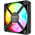  Вентилятор Powercase (M56-12 ARGB) Black 120x120x25мм (PWM, 4pin PWM (M+F)+ 3pin ARGB (M+F), 700-1500 об/мин) Bulk 
