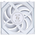  Вентилятор Lian Li UNI Fan SL Wireless LCD 120 Reverse Blade (G99.12RSLLCD1W1W.R0)/12RSLLCD1W1W White/120x124,5x28мм(1.6” LCD, PWM, ARGB, 1900 об/мин) 