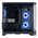  Корпус 1STPLAYER Uview UV5 ARGB Black (UV5-BK-2FC7R-1FC7) / mATX / 3x120mm ARGB fans 