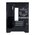  Корпус 1STPLAYER Uview UV5 ARGB Black (UV5-BK-2FC7R-1FC7) / mATX / 3x120mm ARGB fans 