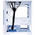  Корпус 1STPLAYER Trilobite T3 ARGB White (T3-WH-4F7-W) / mATX / 4x120mm ARGB fans 