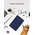  Чехол для планшета Apple iPad 11" 2025 (A16) ,  iPad 10 поколение 2022 (10.9") (A3354, A3355, A3356, A2696, A2757, A2777) с магнитом, синий (Айпад 10 