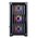  Корпус 1STPLAYER Bullet Hunter H2 ARGB Black (H2-BK-4F7) / mATX / 4x120mm ARGB fans 