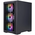  Корпус 1STPLAYER Bullet Hunter H2 Black (H2-BK-4F1) / mATX / 4x120mm FRGB fans 