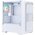  Корпус 1STPLAYER Bullet Hunter H2 ARGB White (H2-WH-4F7-W) / mATX / 4x120mm ARGB fans 
