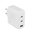  СЗУ TTEC 2SCG04B SmartCharger Trio GAN 120W PD Travel Charger 2 USB-C+USB-A White 