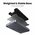  Беспроводное ЗУ UGREEN W706 (45023) 2-in-1 Wireless Charger Qi2 for Iphone 15W &AirPods Gray 
