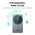  Беспроводное ЗУ UGREEN W706 (45023) 2-in-1 Wireless Charger Qi2 for Iphone 15W &AirPods Gray 