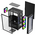  Корпус XASTRA A403 4ARGB Black (A403-4FC12A) ATX/Mesh tempered glass 4x120mm ARGB PWM fans 