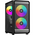  Корпус XASTRA A303M 3ARGB Black (A303M-2FC14A-1FC12A-D) mATX/Mesh tempered glass 2x140mm + 1x120mm ARGB PWM fans Door 