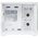  Корпус HSPD F330 (F330-TGWH-ARGB), без БП, Panoramic Mini-tower, White, TG, 0.5 SPCC, 3x120mm ARGB mATX, mITX 160/400/200mm 1x2.5", 2x3.5", 4x 