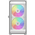  Корпус XASTRA A303M 3ARGB White (A303M-2FC14A-1FC12A-D-WH) mATX/Mesh tempered glass 2x140mm + 1x120mm ARGB PWM fans Door 