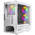 Корпус Powercase Mistral Micro C4W ARGB (CMMCW-A4), Tempered Glass, 4x 120mm ARGB PWM Fan, белый, mATX 