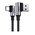 Кабель UGREEN US176 (20856) Right Angle USB-A to USB-C Cable 1m Space Gray 