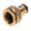  Адаптер Rexant 62-0273 латунный 1/2"-3/4", внутренняя резьба, с переходником 