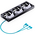  Вентилятор JONSBO ZB-360B (3 in 1) 120х120х28мм (PWM, ARGB LED, 700-2400об/мин, черный) Retail 