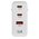  Зарядное устройство GOPOWER 00-00028405 1USB+2TYPE-C 65W QC3.0 GAN White 