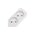  Удлинитель Rexant 13-4006 Standard 3 гнезда, 1,5м, б/з, белый 