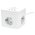  Сетевой фильтр Cablexpert Cube CUBE-3-CU3-W-1.5 белый, 3 розетки 