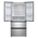  Холодильник MEFERI MFR83IX Total no frost french door comfort 
