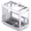  Корпус JONSBO C6 Max White без БП, mini-ITX, micro-ATX, белый 