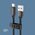  USB кабель Deppa 72535 Silk USB-USB-С 66Вт 6А (1.2м) 