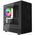  Корпус Powercase Mistral Micro C4B ARGB (CMMCB-A4), Tempered Glass, 4x 120mm ARGB PWM Fan, чёрный, mATX 
